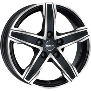 MAK King 5 Ice Black 7x16 5x108 ET46 CB65,1 Flat 900 kg F70605KIB46GG3X