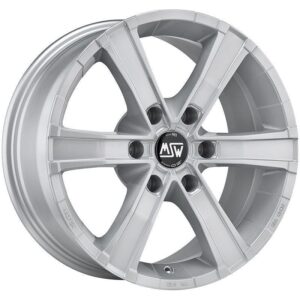 MSW Sahara 6 Full Silver 8x17 6x114.3 ET20 CB66,1 60° 1170 kg W8505900509