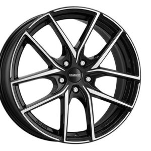 Dezent TO dark Black/polished 7x17 5x108 ET47 CB63,4 60° 705 kg TTOYHBP475E16