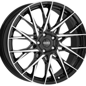 Dotz Fuji dark Black/polished 8x19 5x114.3 ET40 CB71,6 60° 760 kg OFU9K0BP40