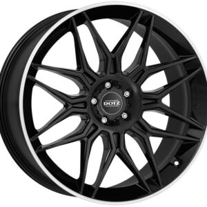Dotz LongBeach dark Black/polished lip 9x20 5x108 ET38 CB63,4 DEMO 60° 1045 kg OLO0MHBL385E-DEMO