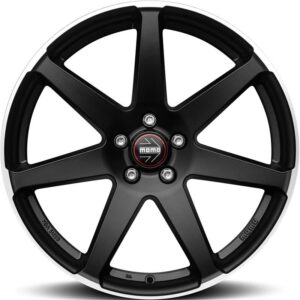 Momo Seven Matt Black polished 8x18 5x112 ET35 CB79,6 60° WSVE8083512SE