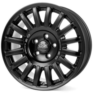 OZ Racing Rally Raid Matt Black Silver Lettering 8x17 6x120 ET35 CB74,6 60° 1200 kg W01C00112R9