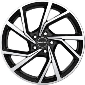 MAK Kassel Black Mirror 7,5x18 5x114.3 ET48 CB76,0 60° 800 kg F7580KABM48F3