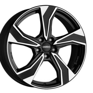 Dezent KB dark Black/polished 6,5x17 5x114.3 ET45 CB60,1 Flat 690 kg TKB90BP45E