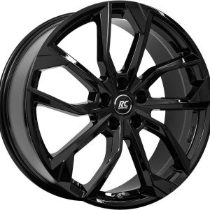 RC Design RC34 Schwarz Glanz (SG) 7,5x17 5x108 ET50 CB63,4 60° 800 kg 344121